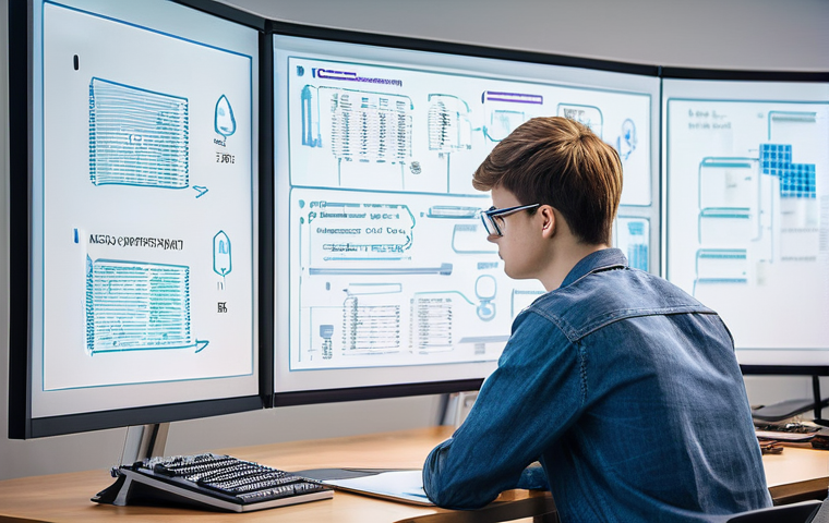 네트워크 실기 시험 대비 네트워크 해킹 방지 공부법 - **Prompt 1: Foundations of Cybersecurity - Network Architect**
    "A bright, focused student, appro...