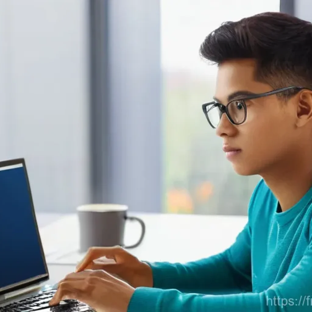 네트워크 실기 시험 대비 효과적인 시간 관리법 - **Prompt 1: Mastering the Network Exam Clock**
    A focused young adult, dressed in casual yet neat...