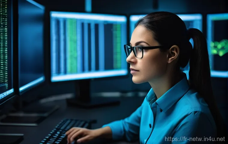 네트워크관리사와 리눅스마스터 병행 학습법 - **Prompt:** A dynamic and professional scene showcasing the seamless integration of network administ...