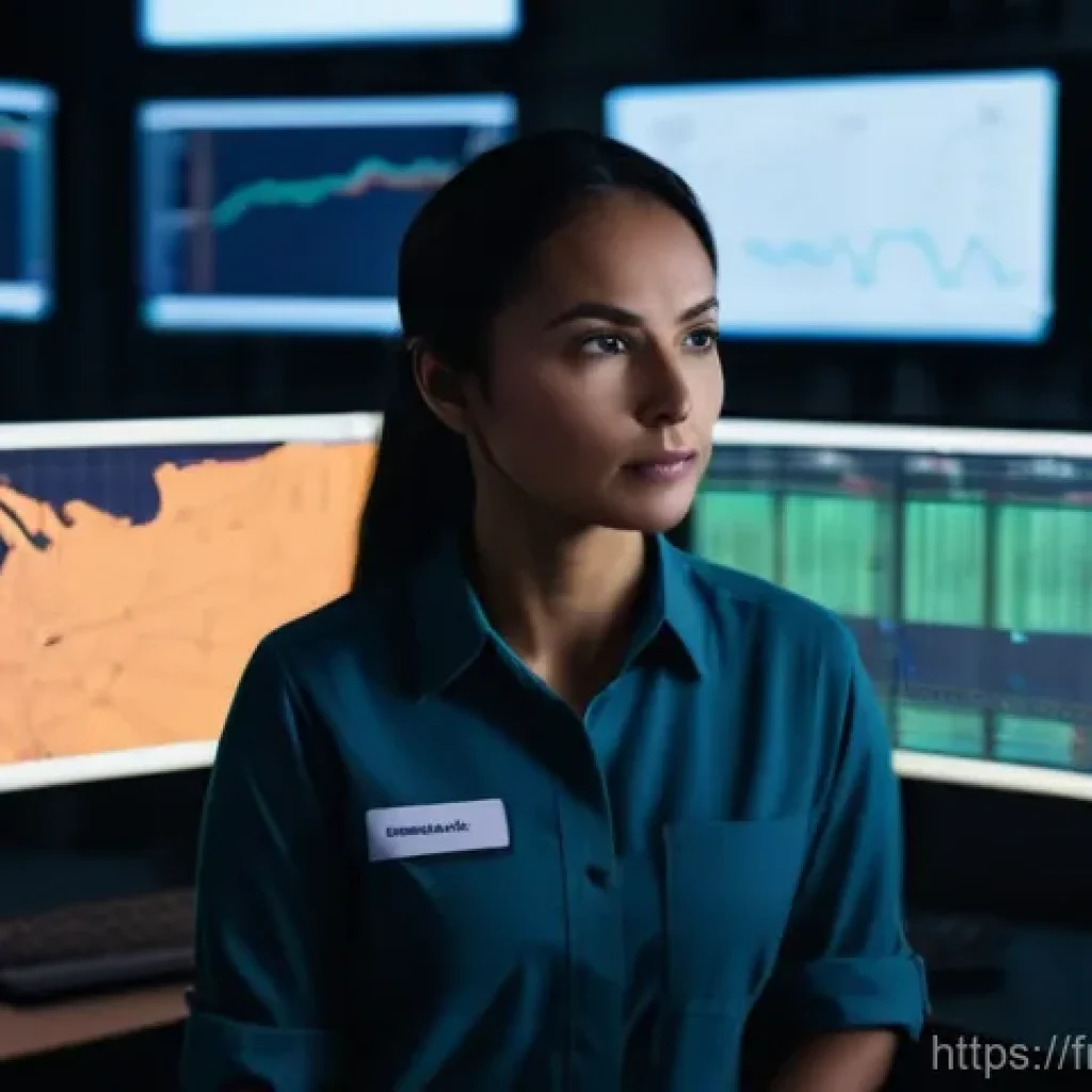 네트워크 실무에서 발생한 장애 대응 및 복구 사례 - **Prompt 1: Proactive Network Monitoring Control Room**
    A highly detailed, realistic image of a ...