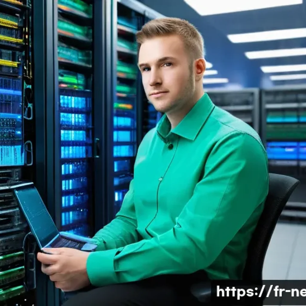 네트워크 실기 시험의 주요 과목별 공부 전략 - **Prompt 1: The Focused Network Architect in a Modern Lab**
"A professional network architect, a...